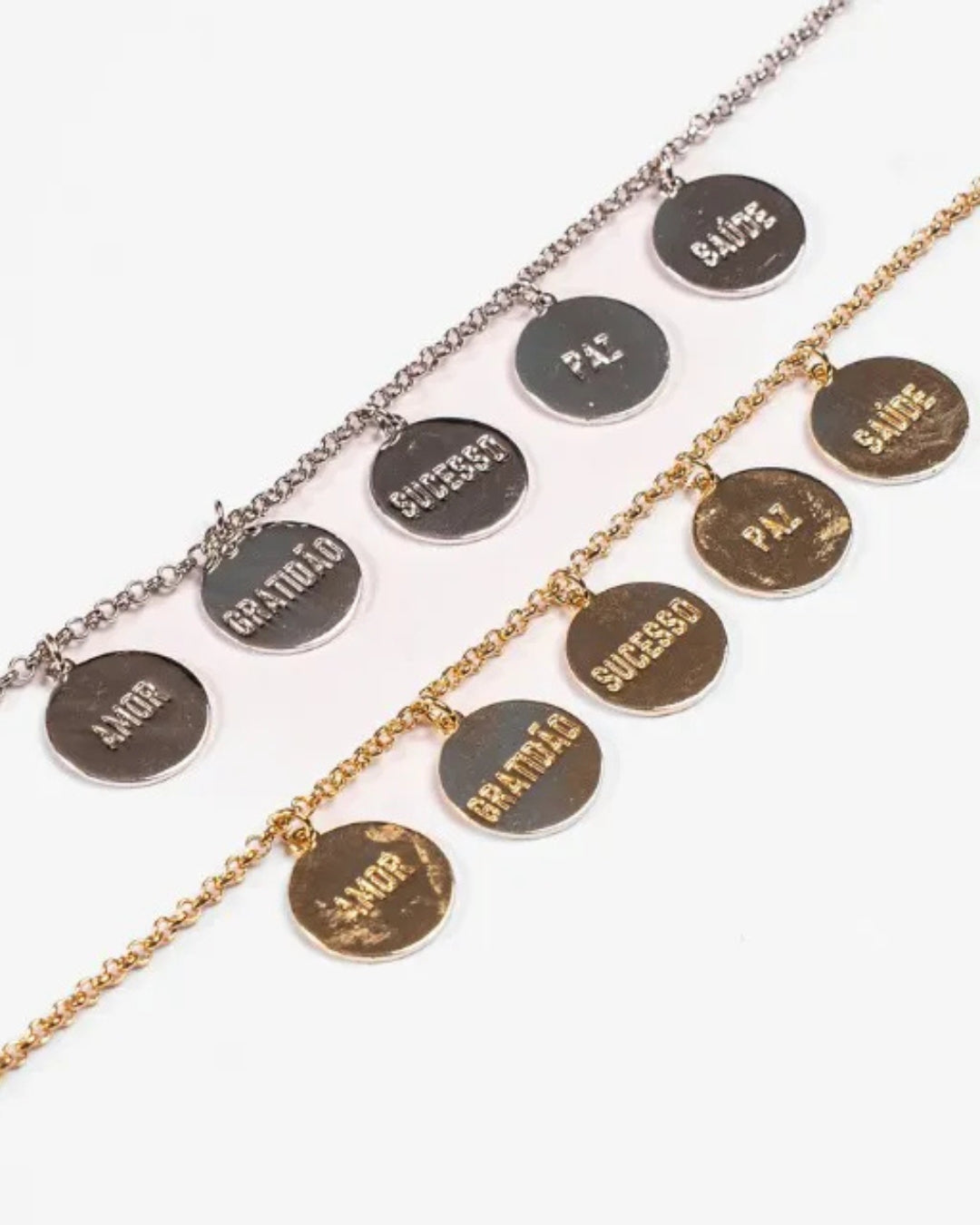 Pulseira amor, gratidão, sucesso, paz e saúde p925
