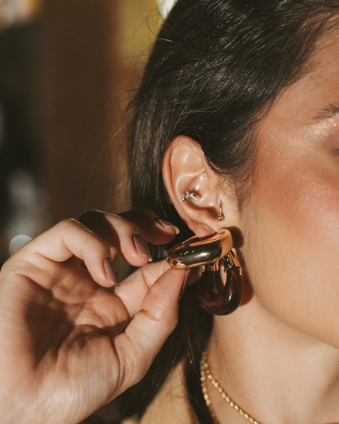 Brinco argola Êxtase