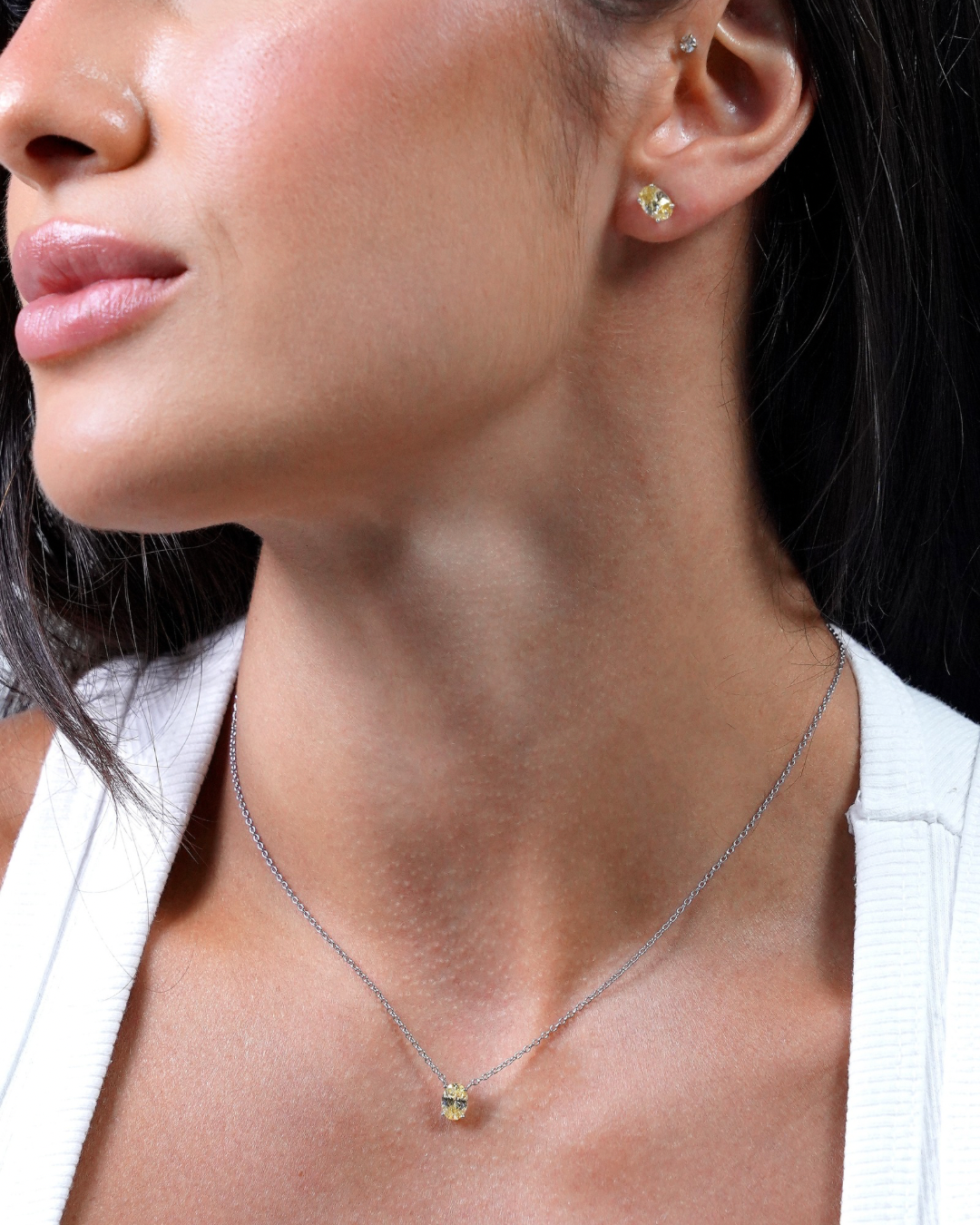 Conjunto colar e brinco Essential Colors P925
