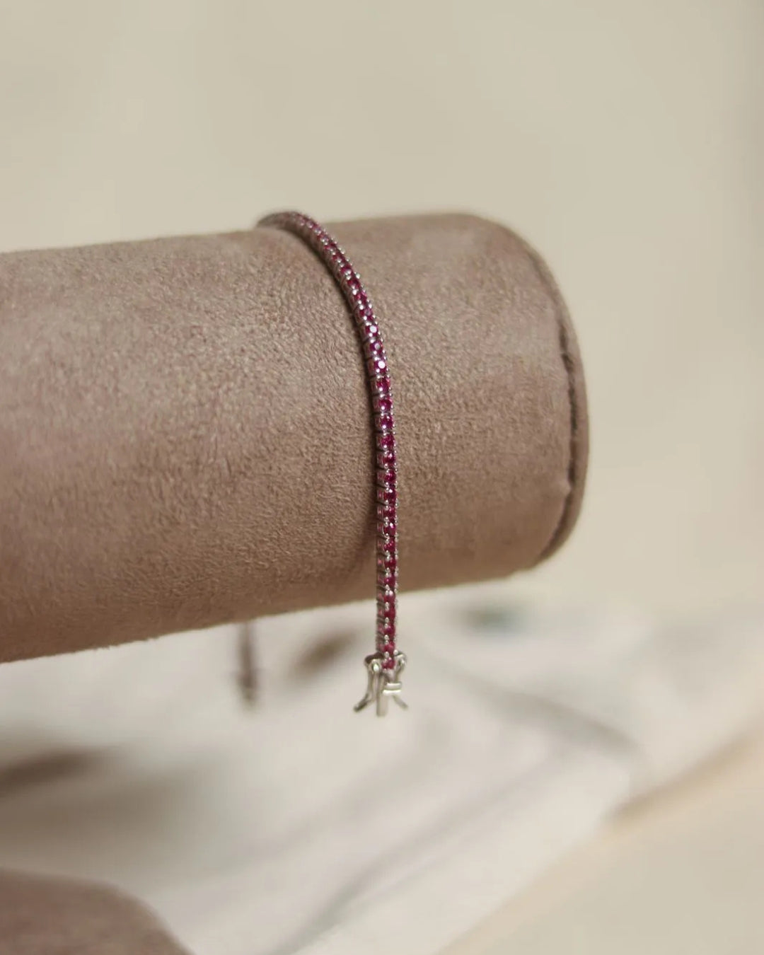 Pulseira riviera pink 2MM P925