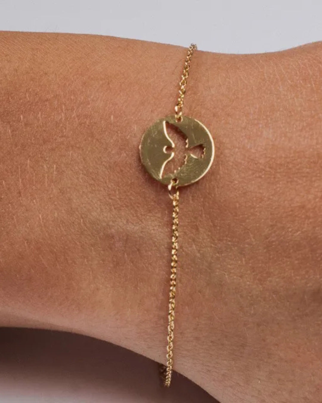 Pulseira divino vazado p925