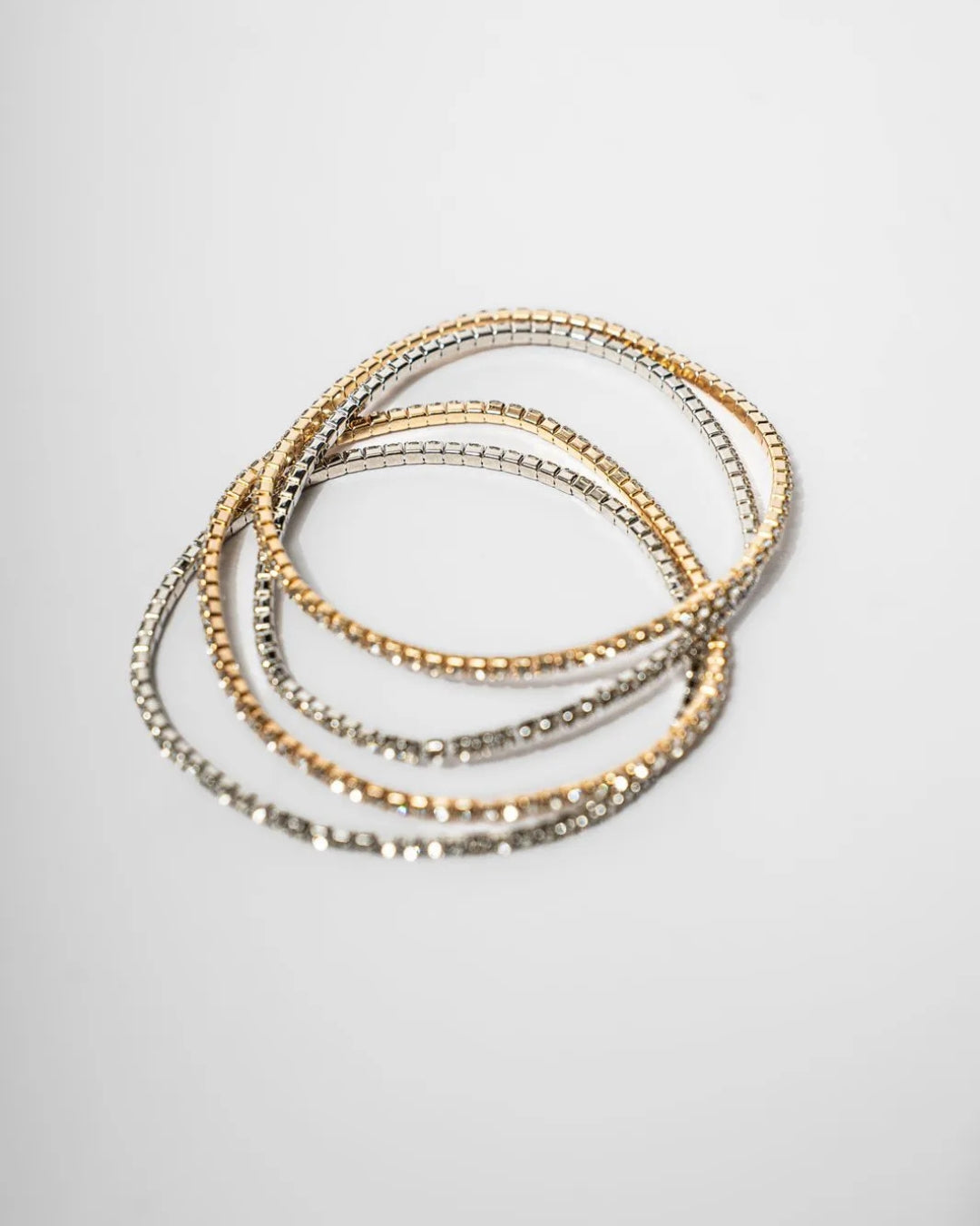 Pulseira riviera maleável easy com zircônias